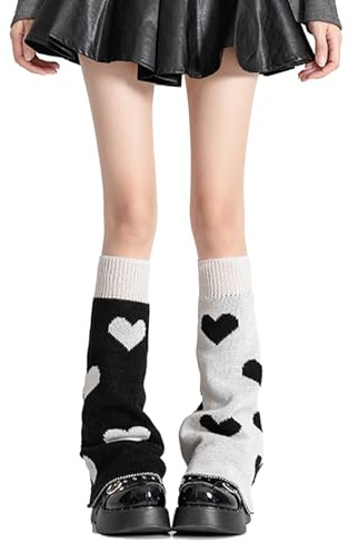 WODECASA dam Gothic Leg Warmers Benwamers (1-pack)
