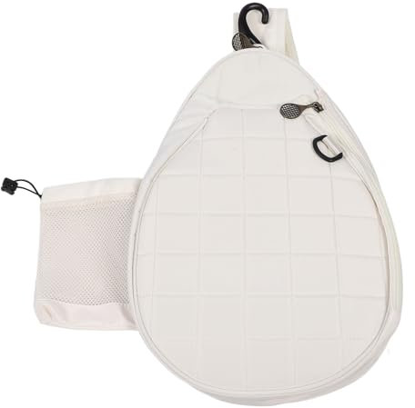 Ejoyous Tennisschläger Sling Bag, Tennis Rucksack für Frauen Männer, Outdoor Tennisschläger Umhängetasche Wasserdichtes Oxford Tuch, Große Pickleball Tasche Tennisschläger Cover Tasche