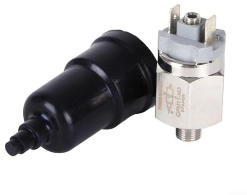 Einstellbarer pneumatischer Luftdruckschalter, effizienter pneumatischer Druckschalter für Hydrauliksysteme für AC110V, AC220V, DC12V, DC24V (QPM11-NO-02)
