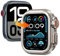 Goton Metall-Stoßfänger für Apple Watch Serie 10, 46 mm Hülle, [Verwandeln Sie 46 mm nahtlos in Ultra] Robuster Schutz + Keramik-Kunststoff-Rückabdeckung, erhöhter Kantenschutz, kein Glas