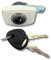 Generico Serratura per Camper e Roulotte FAP - Ideale per Gavone e Sportello Gas - 38x56 mm - Bianco con Cilindro FAP New System e 2 Chiavi Incluse - Ricambio per Caravan e Accessori Camper