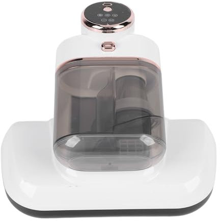 YUYTE 10000Pa Starker Saug-Handbettreiniger, Tiefenreinigungsstaubsauger mit 400-ml-Mülleimer für Kissen, Laken, Sofa