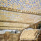 Beige Filet D'ombrage pour Terrasse | Protection Solaire & Anti-UV Voile D'Ombrage | Filet De Camouflage Militaire Terrasse Pergola Jardin Chasse Résistant(3x3.0m/9.8x9.8ft)