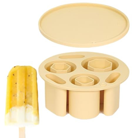 Ice Trays Freezer, Food Grade Silicone Maker Mold, 6.22x6.22 Inches Flexible Easy Release, Kitchen Gadget for Vodka, Whiskey, Tequila, Cocktails and Beverage Cooling