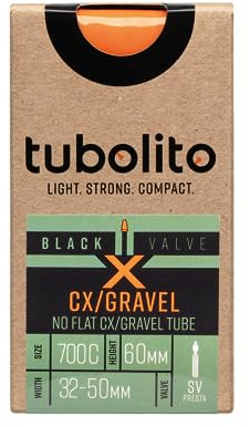 Tubolito X-tubo Cx-gravel All Inner Tube 700C, Schwarz