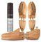 Cocciné -Schuhspanner Zedernholz, Schuhdehner Schuhweiter Extrastark, Knickschutz Schuhspanner Holz, Shoe Stretcher mit Einstellbarer Federn, für Alle Schuhe, 2 Paar + 1 Schuhdehner, 43-44