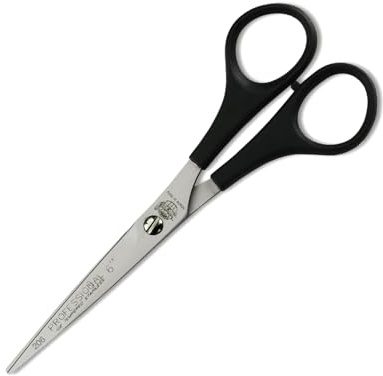 Kiepe 206 Professionelle Haarschere 6 Zoll – Präzise Schneideschere aus Edelstahl, leichte Friseurschere mit ergonomischem Kunststoffgriff, Made in Italy für Salon & Zuhause