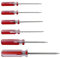 6-teiliges Dreieck-Schraubendreher-Set, magnetische Dreieck-Schraubendreher-Bits 1,8 mm, 2,0 mm, 2,3 mm, 2,7 mm, 3,0 mm, 4,2 mm, Schraubendreher-Reparaturwerkzeug für Spielzeug und Batteriewechsel