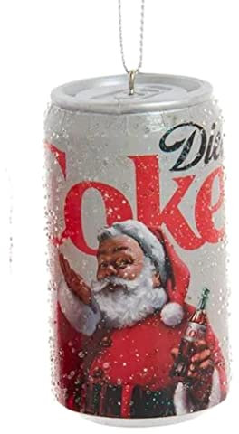 Diet Coca-Cola® Weihnachtsmann-Dosendekoration
