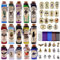 Set of 99 Halloween Potion Bottles - Indoor Decorations with Stickers and Pendants - Multi-Tier Trays for Pharmacy