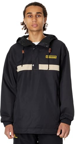 Volcom Herren Longo Pullover Jacke, Schwarz S4, M