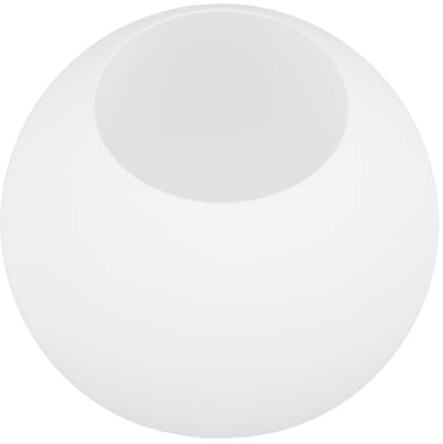TOPBATHY Milchglas-Kugel-Lampenschirm Glaskugel-Lampenschirm-Abdeckung Opal-Kugel-Lampenschirm Für Pendelleuchte Ersatz-Glasschirm- 13 Cm Durchmesser