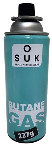 SOUK ONE Lot de 28 cartouches de gaz de 227 g - Type MSF-1a à baïonnette - Pour réchaud de camping, chauffage au gaz, gaz butane de camping