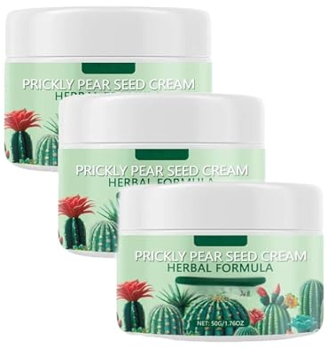 Crema de semillas de higo chumbo Fórmula herbaria Hidratante facial y corporal Nutre e hidrata