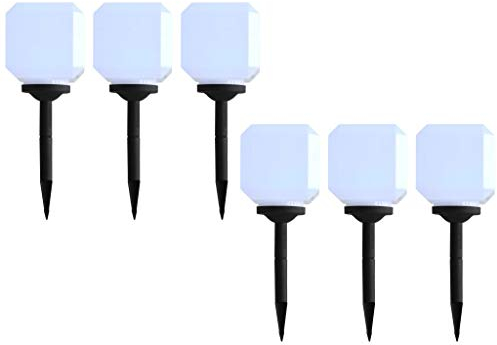 vidaXL Außen-Solarlampen 6 Stk. LED Kugel 20 cm RGB
