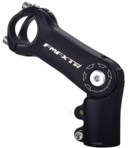 CYSKY Fahrrad Verstellbarer Vorbau 25,4 90mm / 110mm 0-90 ° Grad Aluminiumlegierung MTB Vorbau Lenker Vorbau für Mountainbike, Rennrad, MTB, BMX, Radfahren (110mm)
