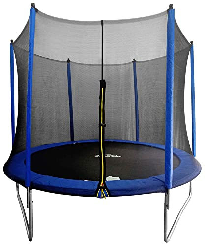 Dellonda 10ft Heavy-Duty Outdoor Trampoline For Kids with Safety Enclosure Net - DL68