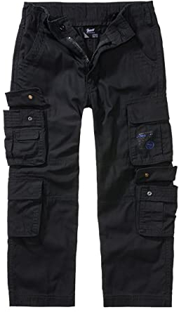 Brandit Kids Pure Vintage Pants, Farbe: Black, Größe: L 146