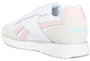 Reebok Glide Ripple Damen-Sneaker, Footwear White Pure Grey 1 Porcelain Pink, 38 EU