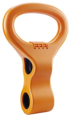 LTLCLZ 1Stück Tragbare Hantel Verstellbares Gewicht Übungsgriff Unisex Fitness Hantelgriff Heimtrainingsgeräte Kettlebell Grip Adapter,Double Hole