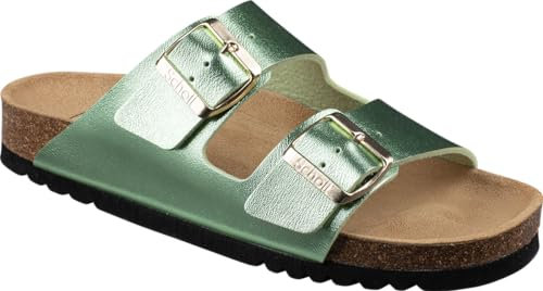 Scholl Femme Josephine Sandale, Light Green, 41 EU