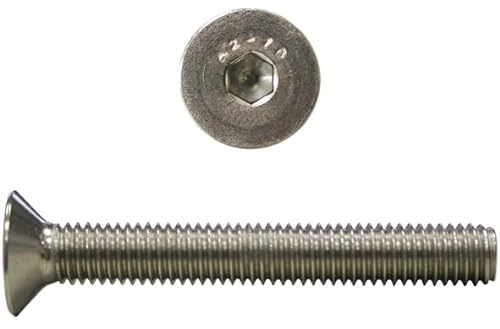 Senkkopfschrauben DIN7991 M8x40 Edelstahl V2A 50 Stk. Antrieb: Innensechskant