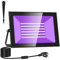 Lightasea 100W LED Schwarzlicht Strahler, UV Fluter mit Stecker IP66 Wasserdicht UV Schwarzlichtlampe LED, Fluoreszenz Blacklight Partylicht mit Schalter für Halloween Aquarium Bar Neonfarben Disco