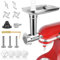 Accessorio per tritacarne, compatibile con mixer KitchenAid, tritacarne, accessorio per tritacarne, accessorio per salsicce