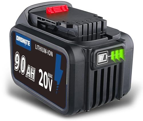 DASNITE 18V 9Ah DCB200 Li-ion Ersatzakku für DeWalt 18V Akku 20V DCB180 DCB181 DCB182 DCB203 DCB204 Ersatz für DeWalt Akku 18V Elektrowerkzeuge