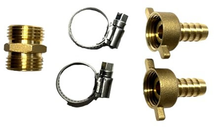 riva Camping Anschluss-Set für Wasserfilter Festeinbau | 5-teilig