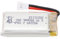 Batterie de Drone 3,7 V 550 MAh, Batterie au Lithium Portable pour Drone RC avec Prise XH2.54 pour Remplacement