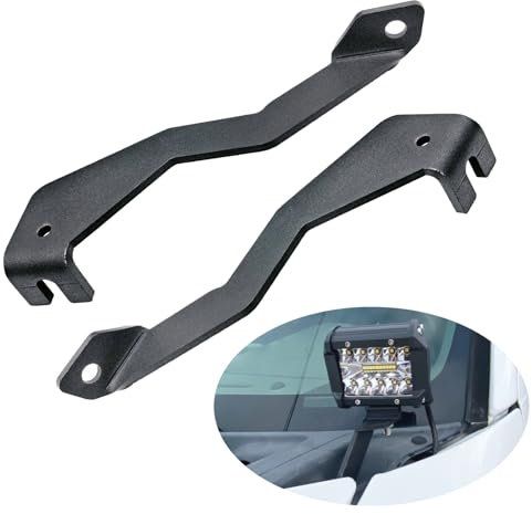 DarSeity Cerniere per cofano a basso profilo per Ford F150 2004-2014 / SVT Raptor (1a generazione), per illuminazione fuoristrada ausiliaria (per Ford F150 04-14)