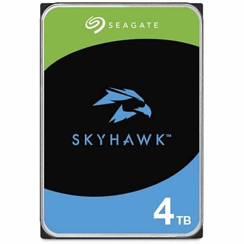 Glowster Festplatte, 4 TB, 3,5 Zoll, SATA3, ideal für Videoüberwachung und Massenspeicherung von Daten.