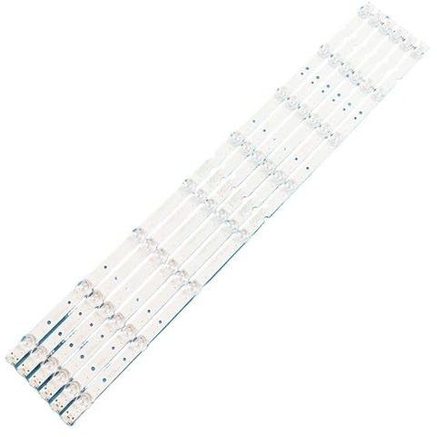 APTANVTVZW Bande de rétroéclairage LED 615 m Compatible for Thomson 65UD6306X1 65UD6326 65UD6306 65UD6336 65UD6406 Compatible for TCL 65S421 65S423 65S425 4C-LB6508-HR01J Barre Lumineuse