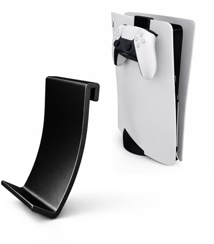 NewGround Designs Controller Halter für PS5 – DualSense Controller Halterung zum Einhängen an die Konsole – Minimalistischer Controller Hänger – Made in Germany