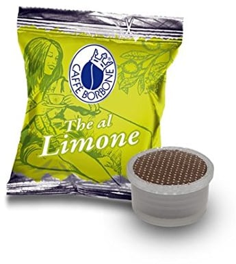 Caffè Borbone Paquet de 100 Capsules Borbone point de Thé au citron - compatibles Espresso Point