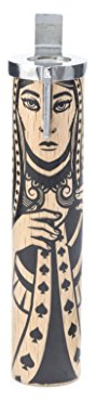 Kikkerland Flaschenöffner, Stahl, Holz, 11 x 3.5 x 16.7 cm