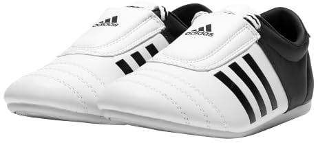 Adidas Adi-Kick I Martial Arts Taekwondo Chaussures d'entraînement de karaté, Mixte, Blanc, 12 UK