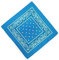 Unbekannt Bandana Kopftuch Halstuch Nickituch Biker Tuch Motorad Tuch verschied. Farben Paisley Muster, Türkis, ...