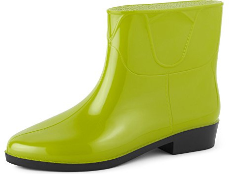 Ladeheid Damen Kurze Gummistiefel LAZT201801 (Grasig, 38 EU)