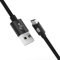 JAMEGA – 2m Premium Micro USB Kabel | Nylon geflochtenes USB Ladekabel Datenkabel für Micro USB Geräte kompatibel mit Samsung, HTC, Huawei, Sony, Nokia, Kindle, PS4 XBOX Controller – Schwarz