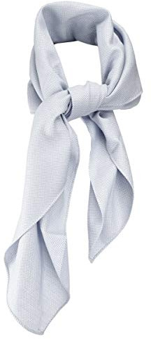 TigerTie Nickituch Kopftuch Halstuch Pique in uni gemustert - Größe 70 x 70 cm