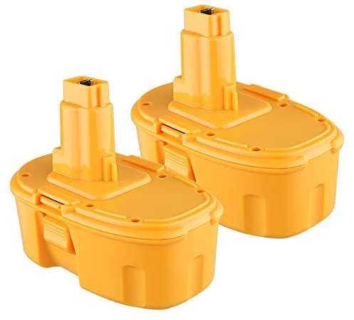 2Pack 18V 4.8AH Ni-Mh DC9096 Battery Replacement for Dewalt 18V Battery XRP DC725 DE9096 DE9503 DC9098 DE9039 DE9095 DW9095 DW9096 DW9098