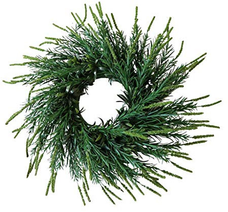 Tubayia Künstliche Pflanze Blumenkranz Weihnachtskranz Wandkranz Sträucher Kranz für Weihnachten Dekoration