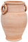 Biscottini Orcio porta ombrelli per esterno e interno 36x32x32 cm | Vasi terracotta porta ombrello Made in Italy | Portaombrelli da esterno lavorato a mano