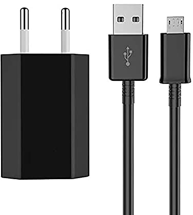 Infitronic Cargador Micro USB de 5 V, 1 A, Cable de Carga Android, 5 V, 1000 mA CA