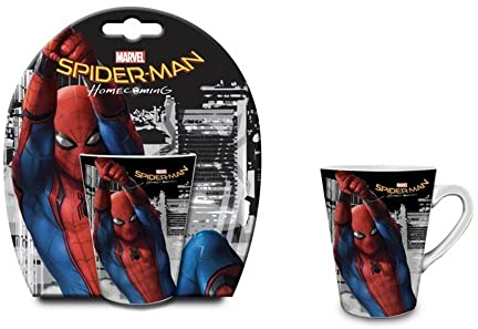 empireposter Spider-Man - Action - Tasse Keramik Kaffeebecher - ca. 320 ml in Geschenkverpackung