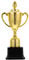 Tofficu Kindertrophäe Gewinnpreis Halloween Goldene Trophäe Trophäenpokal Für Kinder Turniertrophäe Champions- -Pokal Teilnahme-trophäenpokal Desktop Student Plastik Kleidung Die Medaille