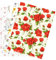 ARKRAFT Geschenkpapier Set mit 4 Bögen Format 90 x 65 cm Verpackung ohne Plastik FSC Papier Blumenmuster Frau (Blumen)
