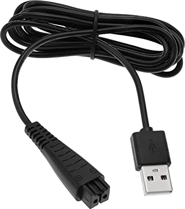 EMSea 1 Stück Tragbarer USB-Rasierer Epilierer Ladekabel Ersatz Kompatibel mit Panasonic Epilierer ES-LA63 ES-LA93 RE7-51 RE7-59 RE740 RE768 REGC20 5,4 V, 1,25 A